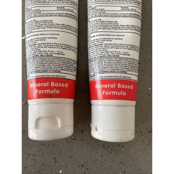 Safe Sunscreen SPF 50+  3 Oz By Thinkbaby x 2 sealed - Picture 4 of 5